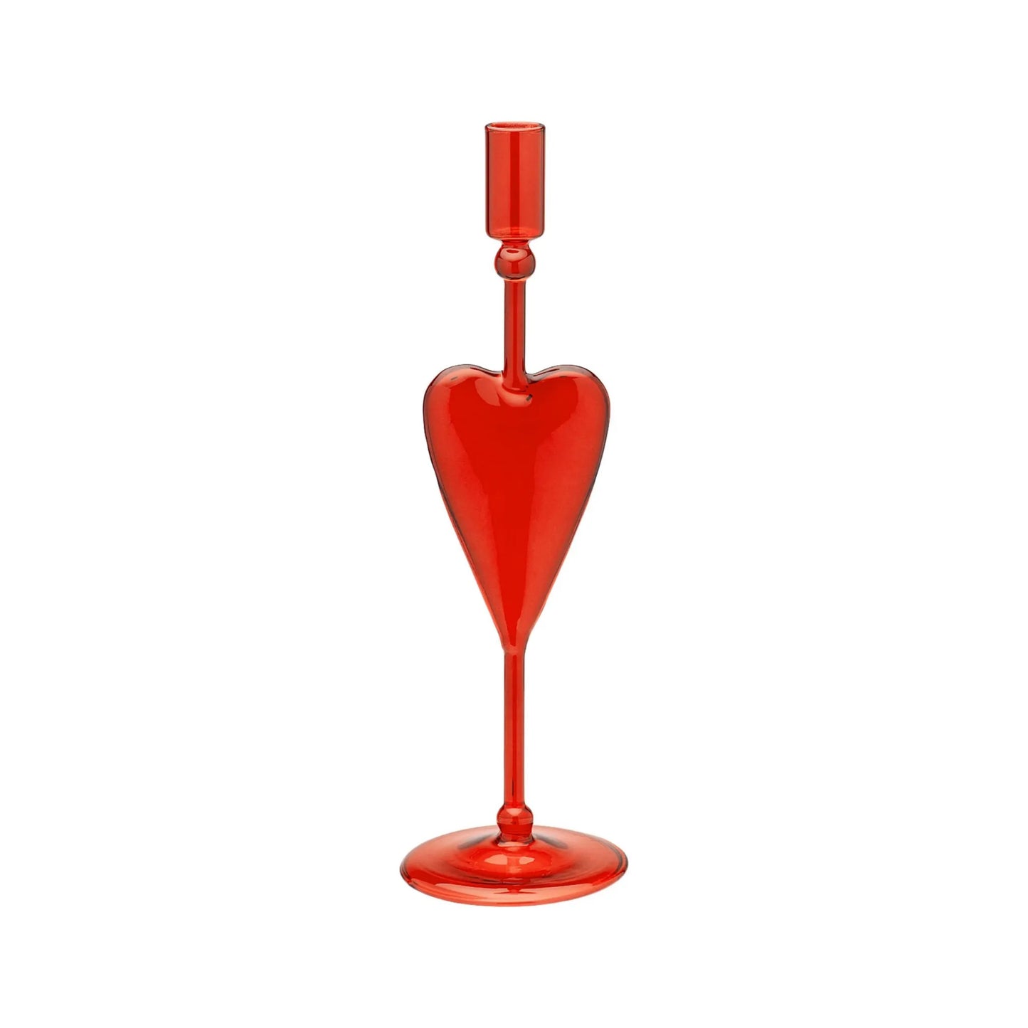 Shaped candleholder