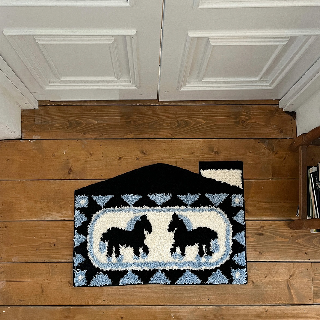 Pony House Door Mat