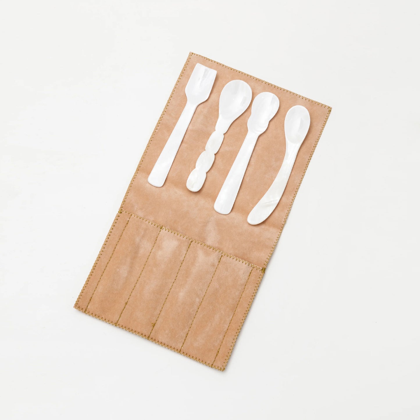 Mother of pearl dessert spoon set