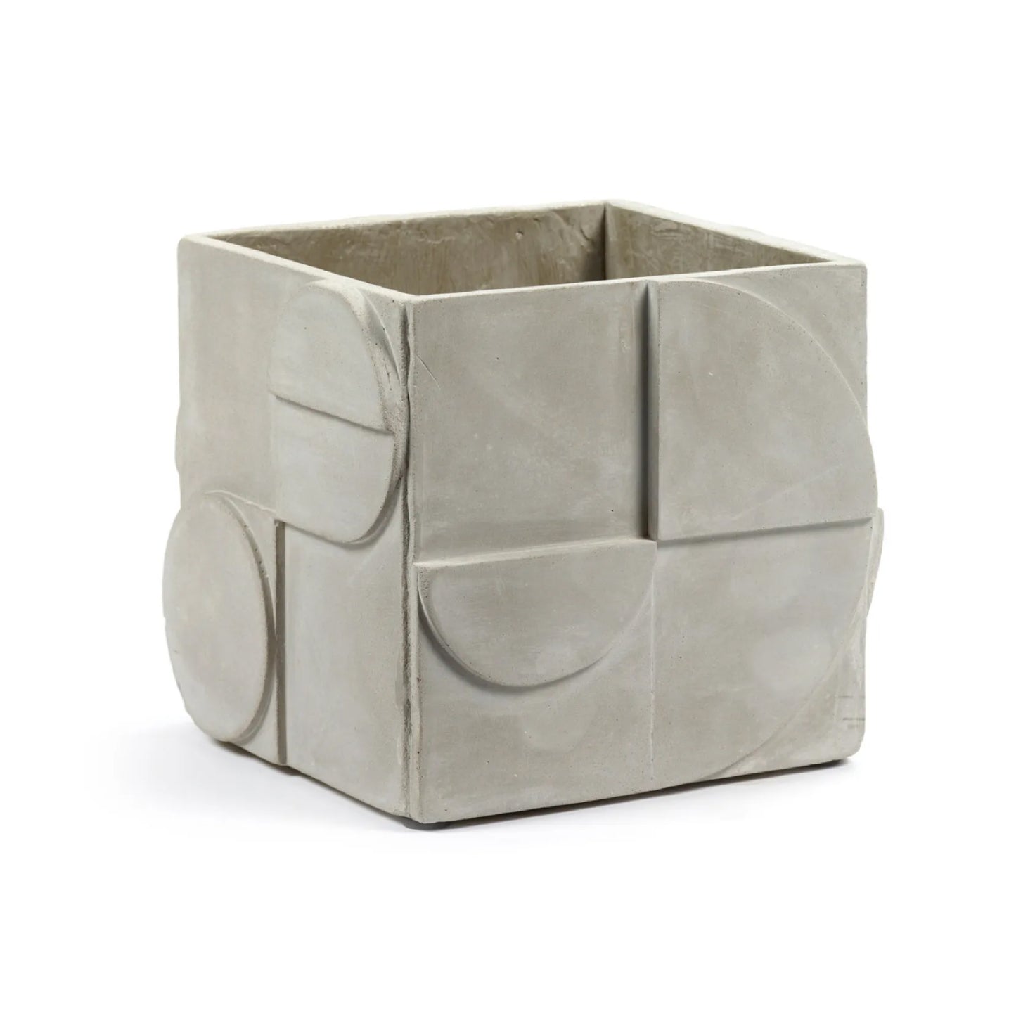 Seventies concrete pot cover