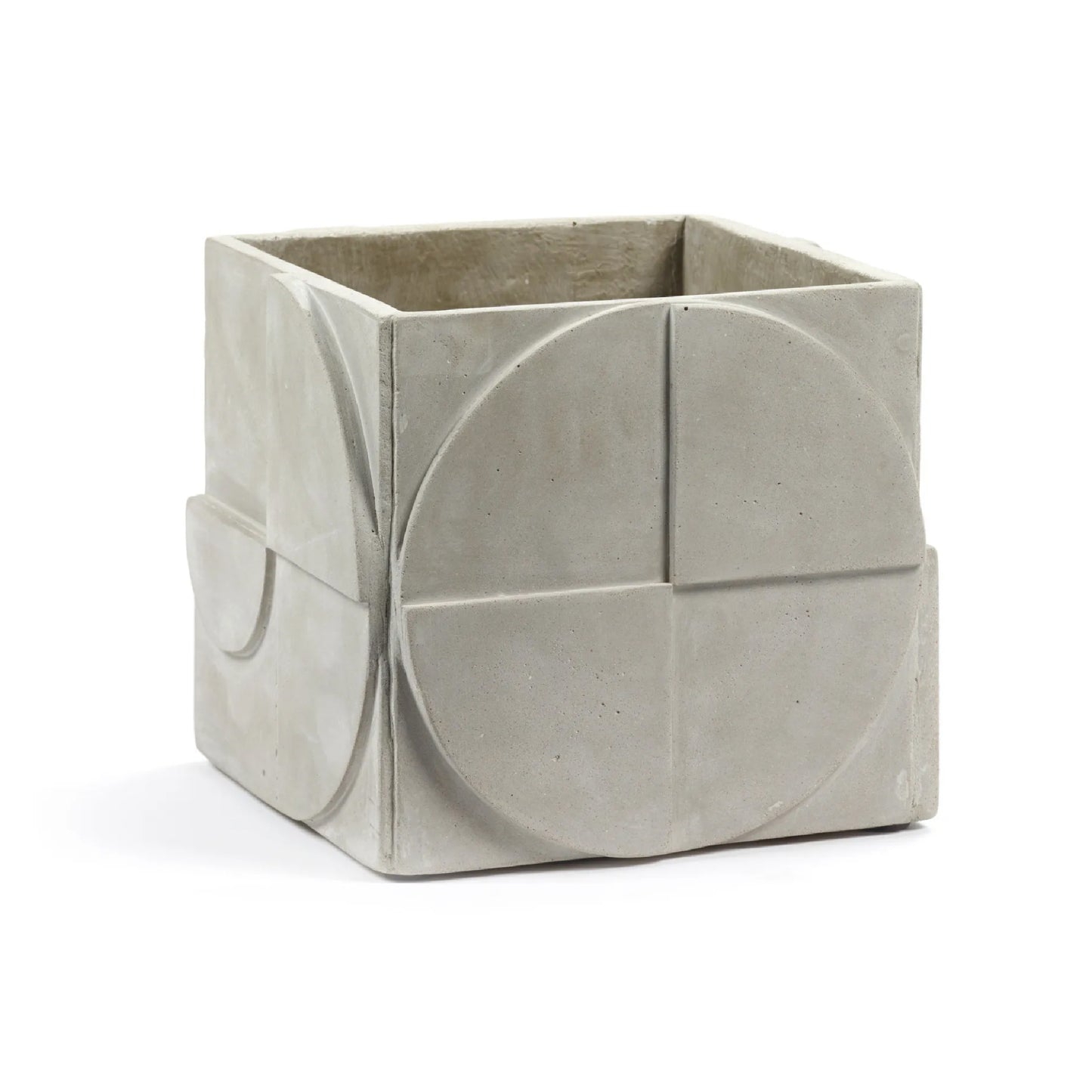 Seventies concrete pot cover