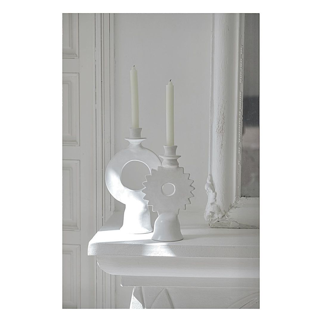 Tadelakt Sun Candle Holder