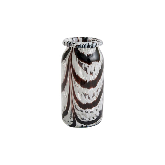 Splash glass vase