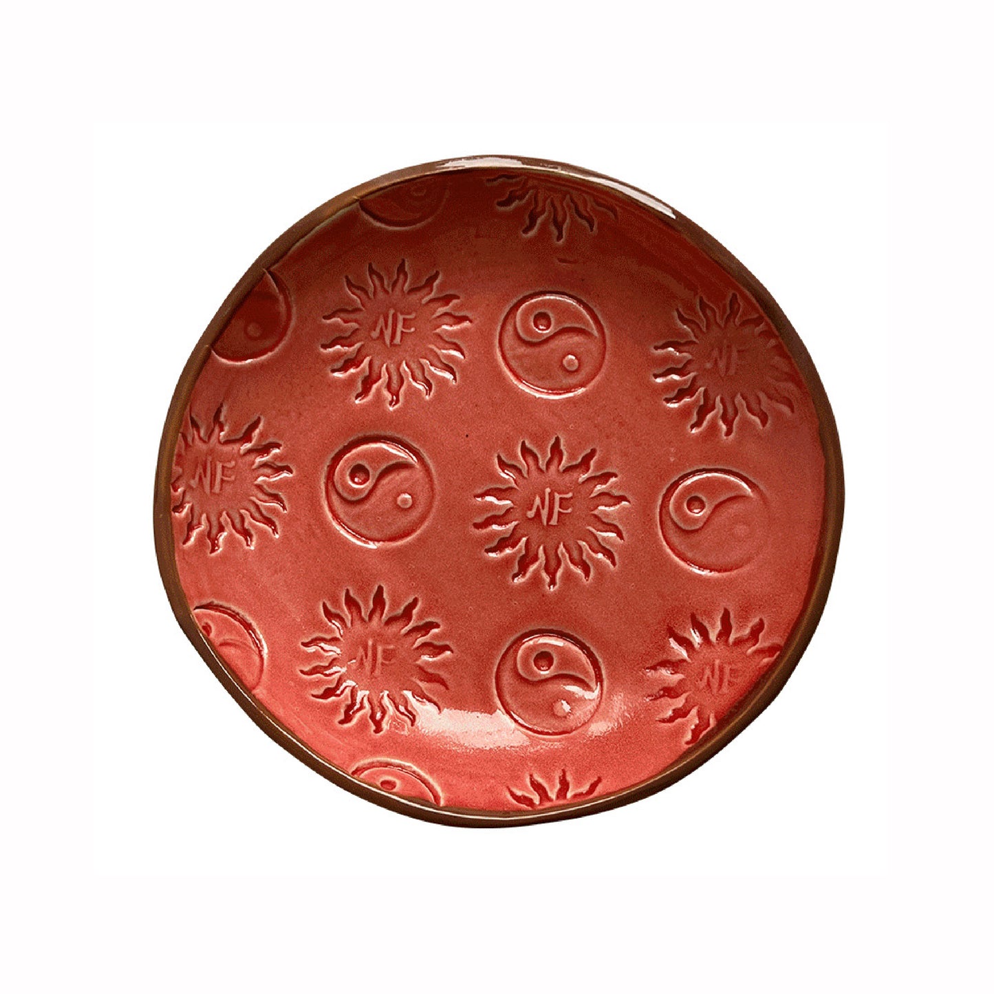 Sun&Yinyang stamp dish