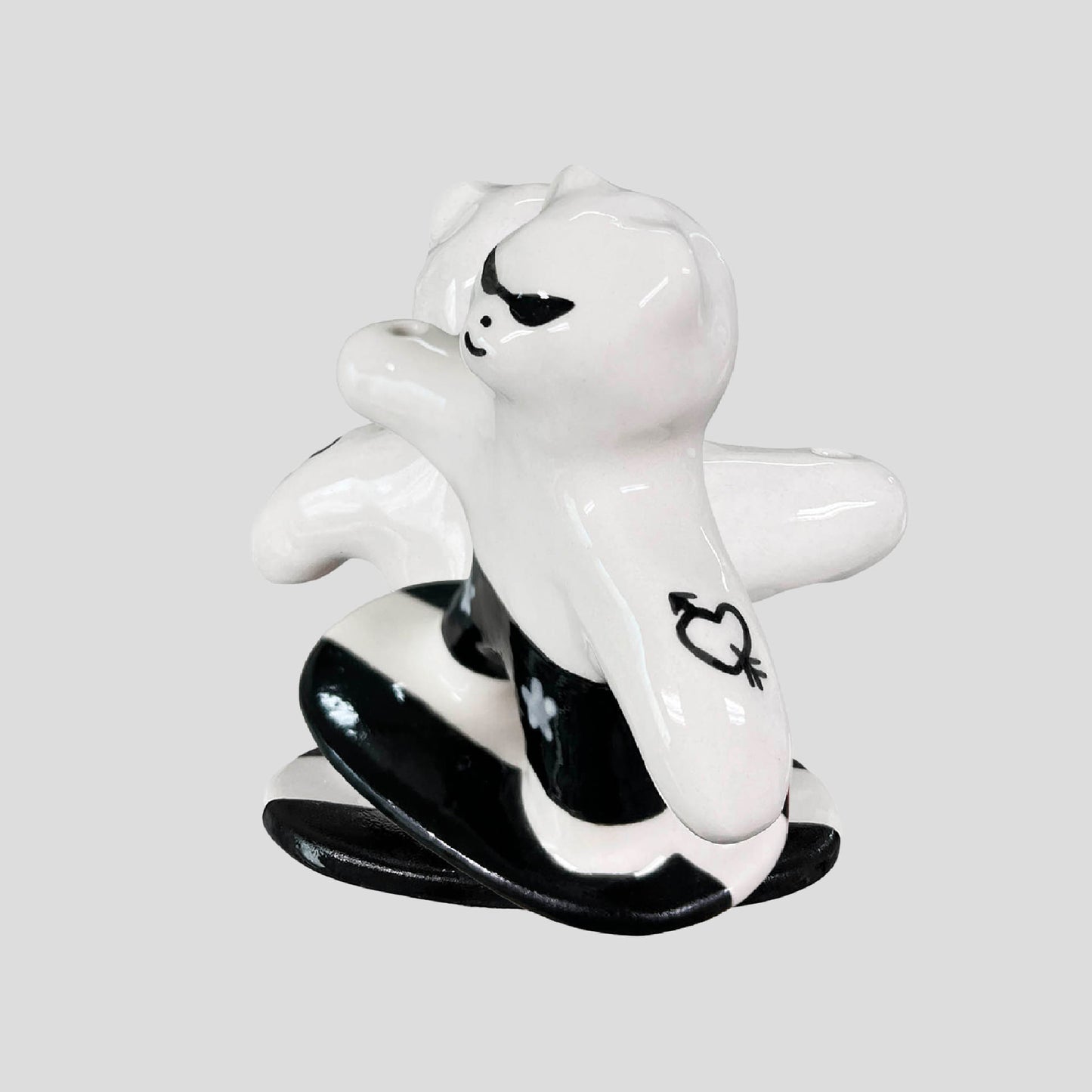 Surfing Bear Incense Holder