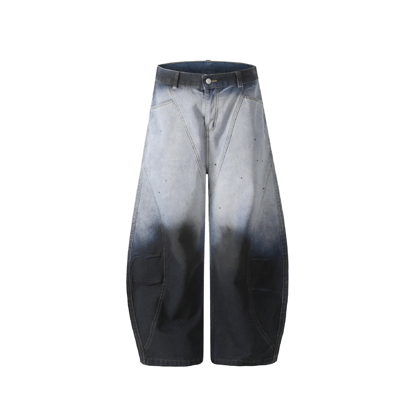 Washed Gradient Denim Jeans