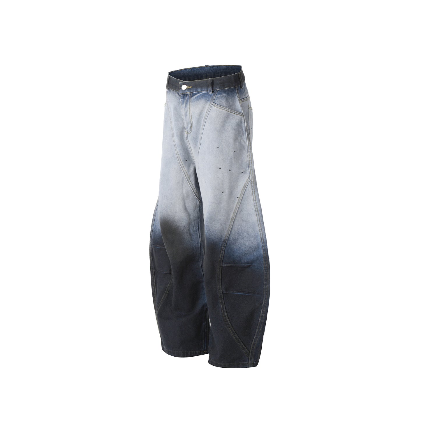 Washed Gradient Denim Jeans