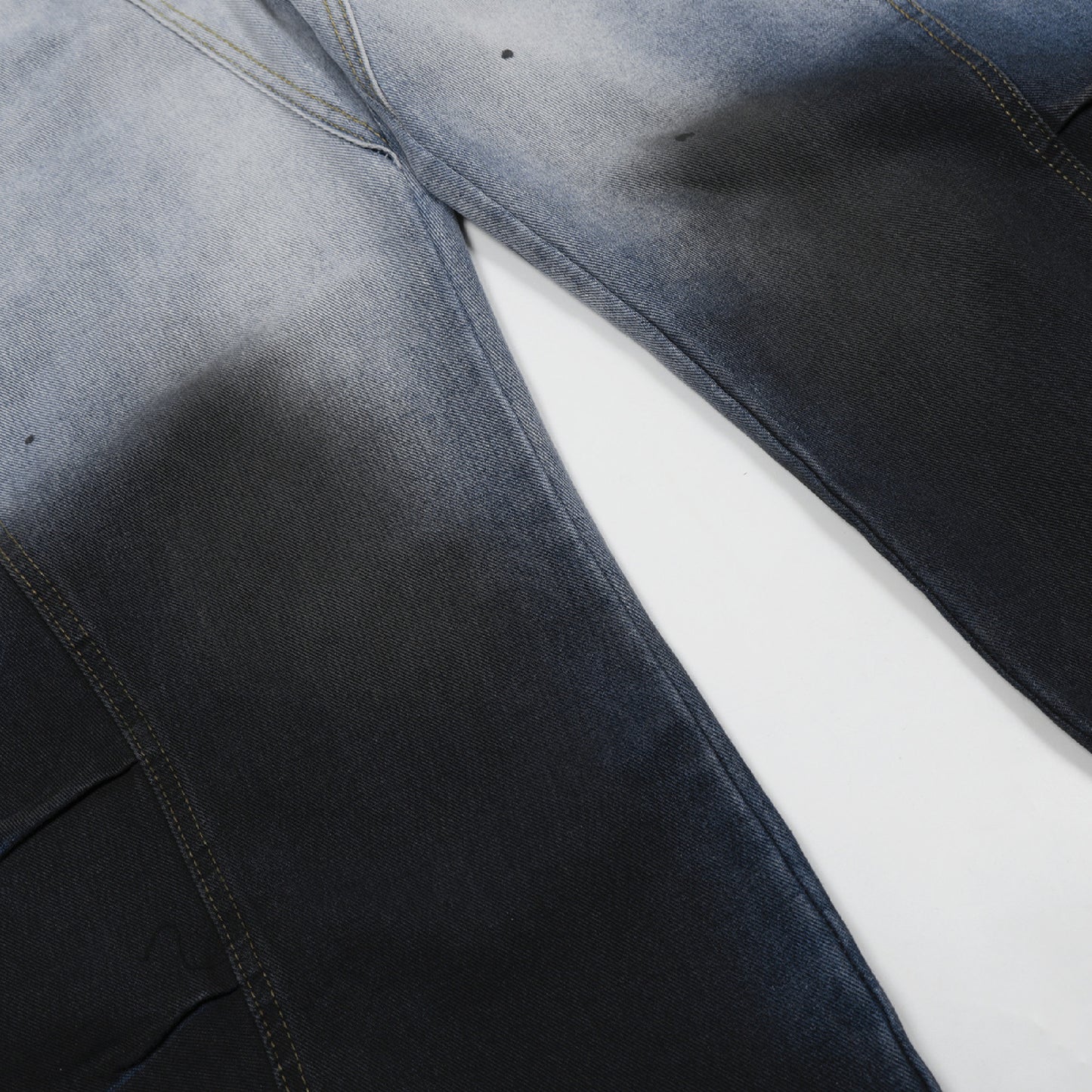 Washed Gradient Denim Jeans
