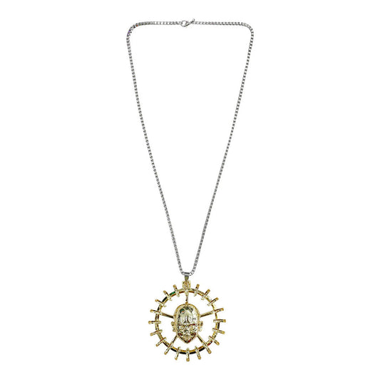 End flower pendant