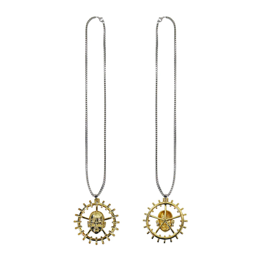 End flower pendant