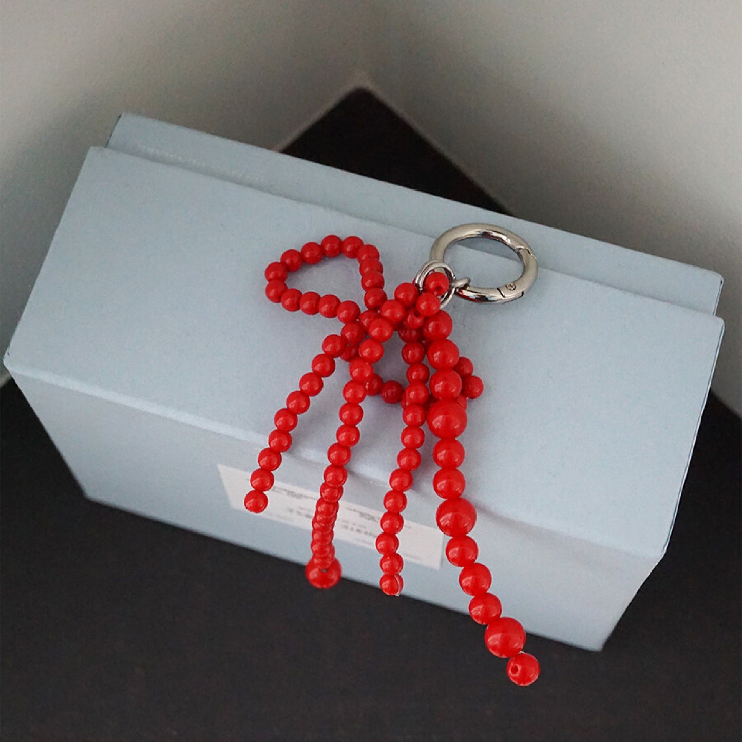 Red red key ring